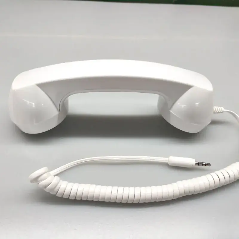 Office Wired Headset with Coiled Cable - Image 2