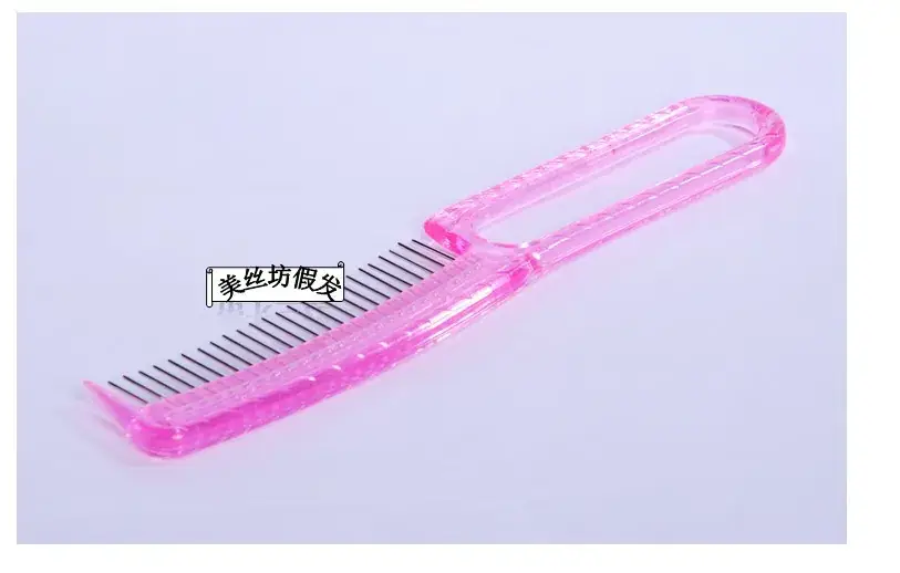 Wig Wearing Tools 5-Piece Set Pink Special Care — feature 28