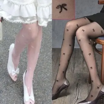 Summer ultra-thin 8D bow cored Silk T crotch cotton crotch jacquard pantyhose 8551 stockings for women Wholesale - Image 8