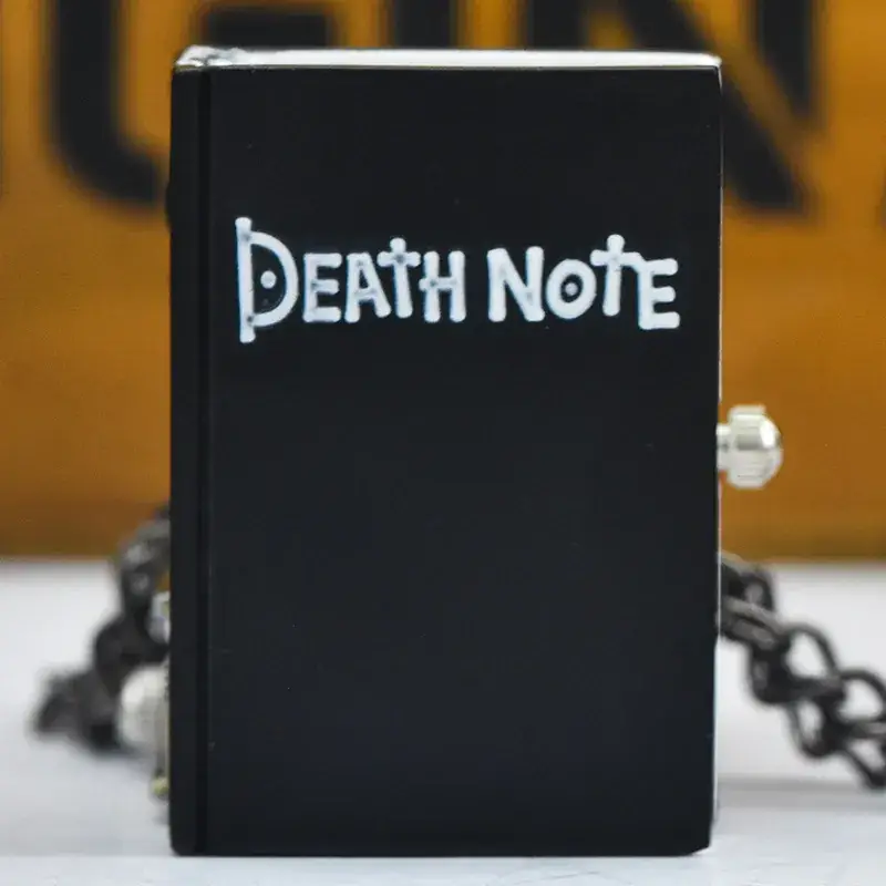 Vintage Bronze Death Diary Watch with Long Chain — feature 20