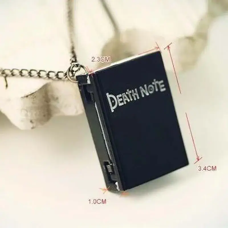 Vintage Bronze Death Diary Watch with Long Chain — feature 7