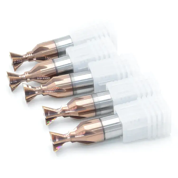 Jiefeng 55° Dovetail Milling Cutter Set for Aluminum Steel