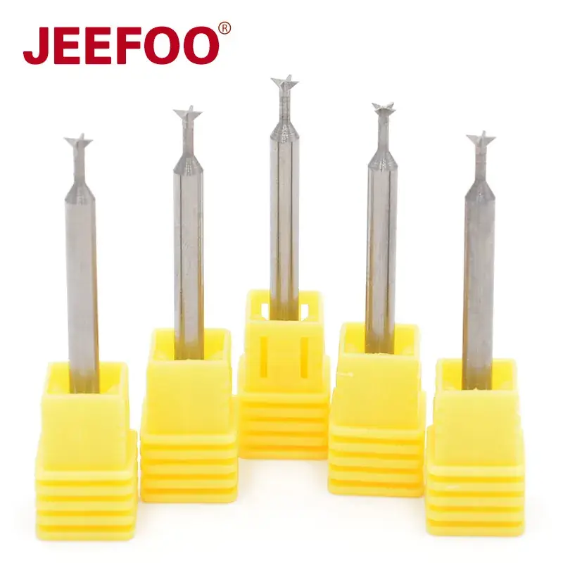 Jiefeng 55° Dovetail Milling Cutter Set for Aluminum Steel
