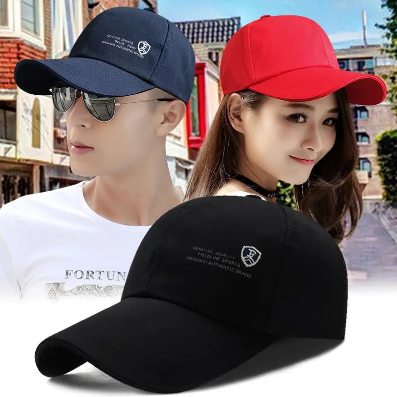 Men's Black Mesh Sun Hat with Extended Brim