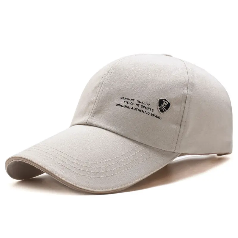 Men's Black Mesh Sun Hat with Extended Brim
