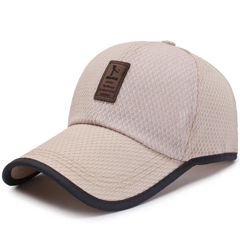 Hat Korean Style Extended Brim Baseball Cap Trendy Summer Men and Women Sunshade Fishing Hat Outdoor Sports Peaked Cap - Image 10