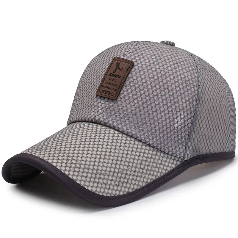 Hat Korean Style Extended Brim Baseball Cap Trendy Summer Men and Women Sunshade Fishing Hat Outdoor Sports Peaked Cap - Image 11