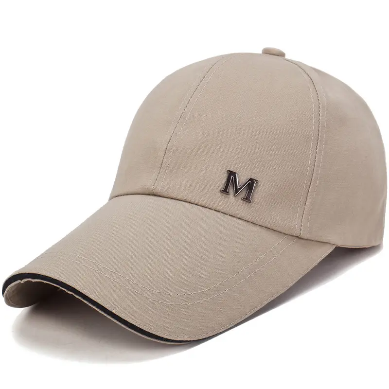 Hat Korean Style Extended Brim Baseball Cap Trendy Summer Men and Women Sunshade Fishing Hat Outdoor Sports Peaked Cap - Image 15