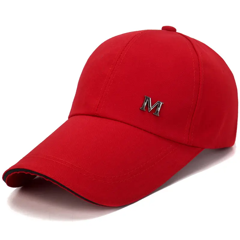 Hat Korean Style Extended Brim Baseball Cap Trendy Summer Men and Women Sunshade Fishing Hat Outdoor Sports Peaked Cap - Image 16