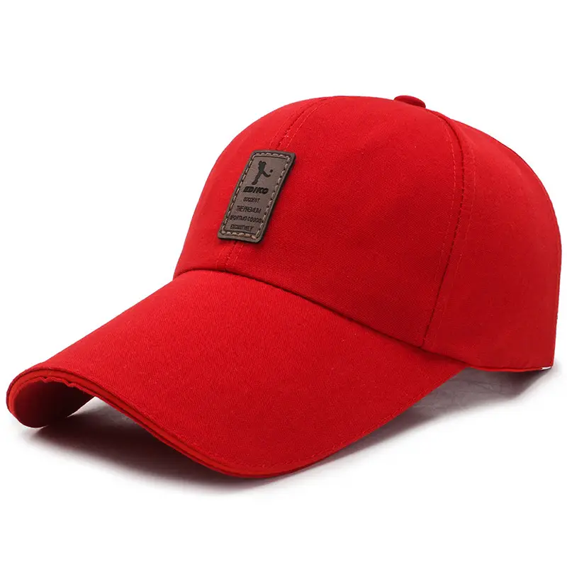 Hat Korean Style Extended Brim Baseball Cap Trendy Summer Men and Women Sunshade Fishing Hat Outdoor Sports Peaked Cap - Image 3