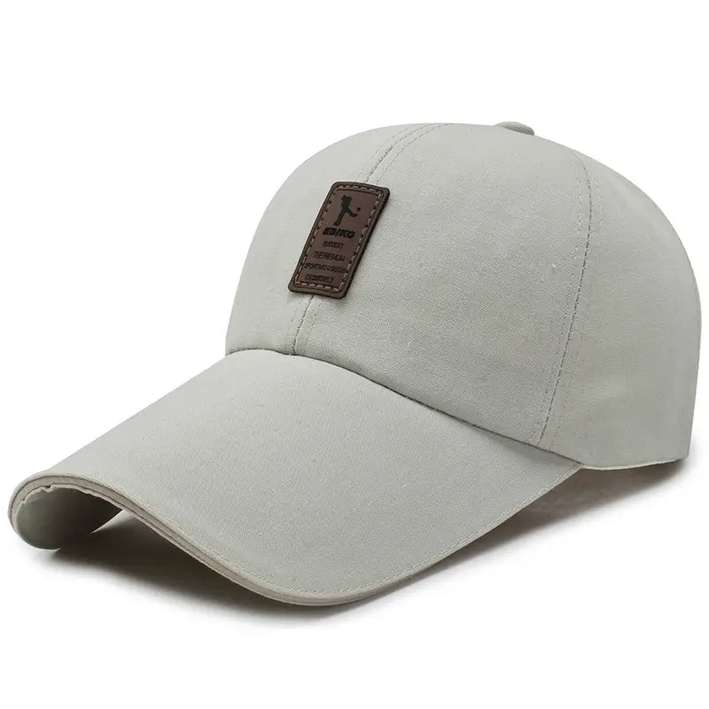 Hat Korean Style Extended Brim Baseball Cap Trendy Summer Men and Women Sunshade Fishing Hat Outdoor Sports Peaked Cap - Image 5