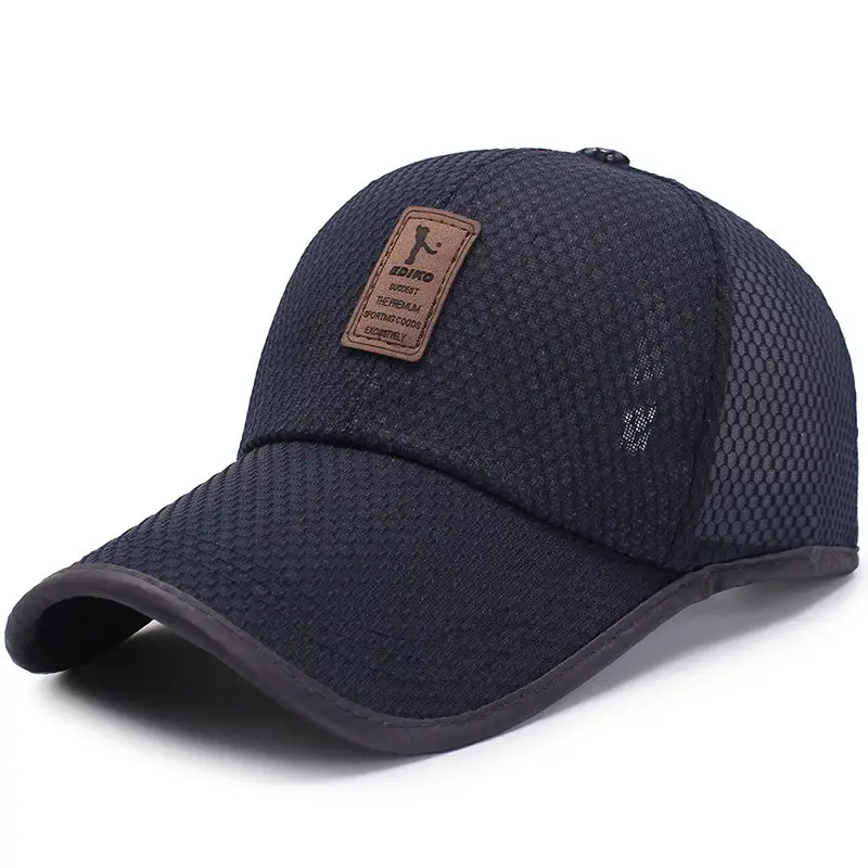 Hat Korean Style Extended Brim Baseball Cap Trendy Summer Men and Women Sunshade Fishing Hat Outdoor Sports Peaked Cap - Image 7