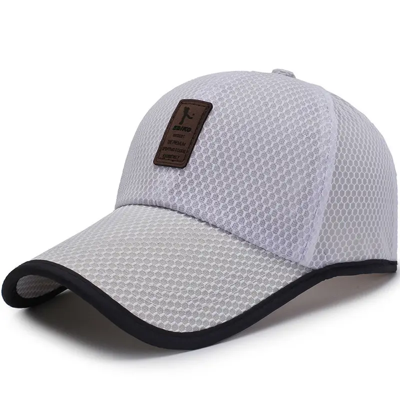 Hat Korean Style Extended Brim Baseball Cap Trendy Summer Men and Women Sunshade Fishing Hat Outdoor Sports Peaked Cap - Image 8