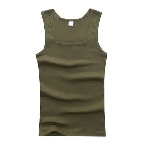 Men's Purple Cotton Square Collar Vest