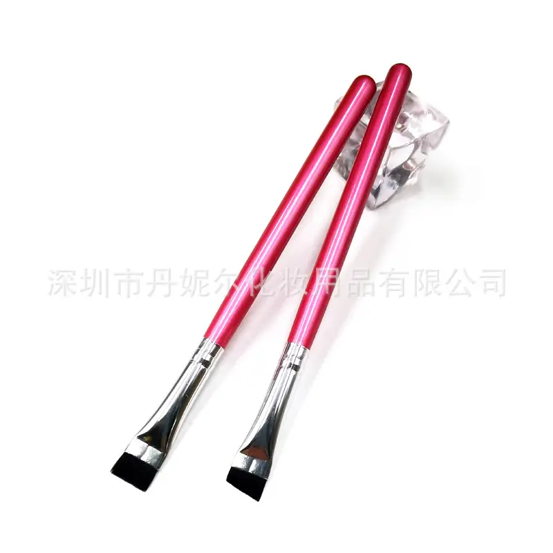 Red Flat Head Eyeliner Brush for Precision Application - Image 6