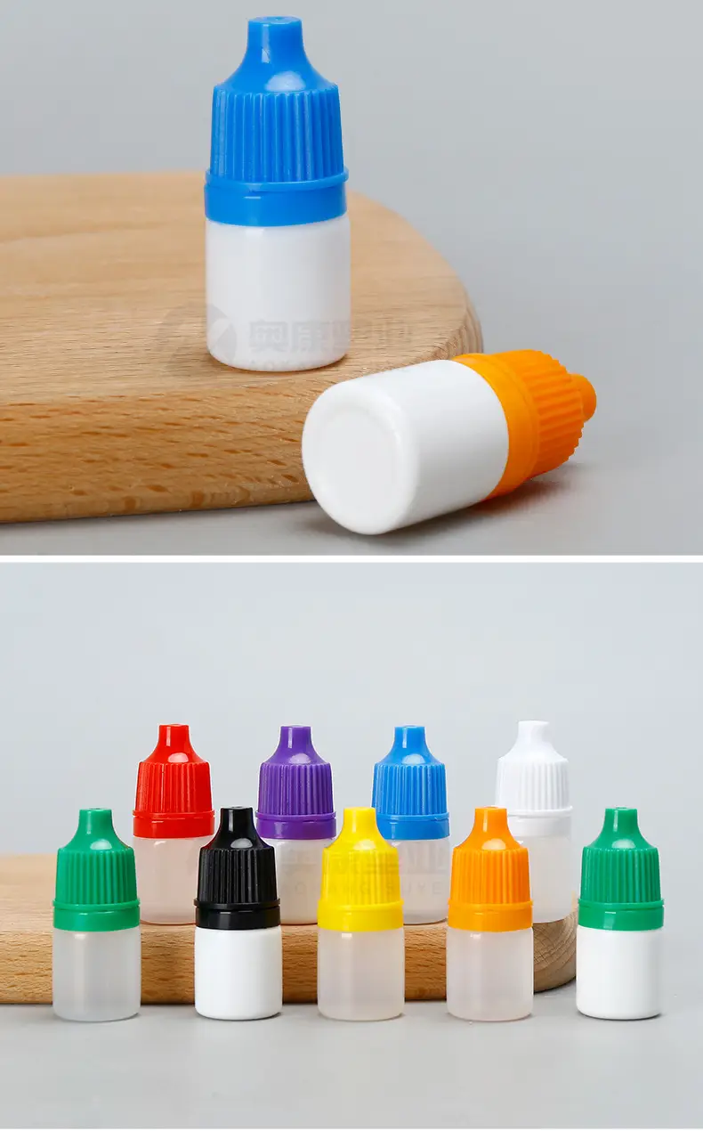 2ml Eye Drops Bottle 3ml Green Squeeze Tip Refill — feature 12