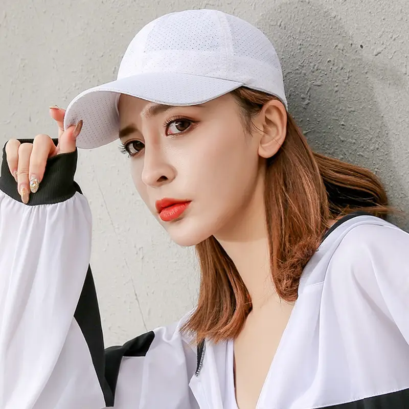 Quick-Drying Baseball Hat Men's Summer Outdoor Sports Sun Protection Breathable Hole Sun Hat Korean Style Casual Sunshade Peaked Cap - Image 38