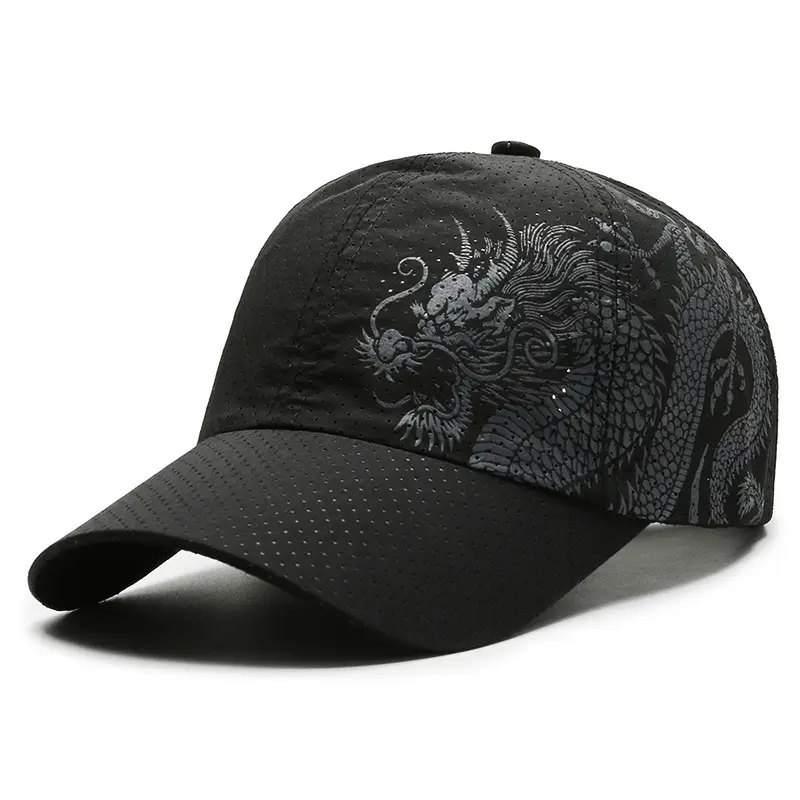 Quick-Drying Baseball Hat Men's Summer Outdoor Sports Sun Protection Breathable Hole Sun Hat Korean Style Casual Sunshade Peaked Cap - Image 41