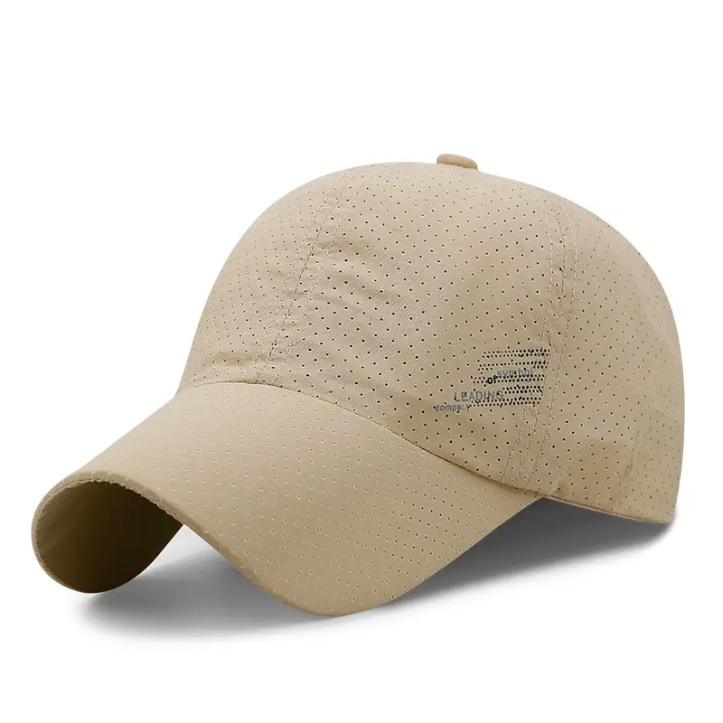 Quick-Drying Baseball Hat Men's Summer Outdoor Sports Sun Protection Breathable Hole Sun Hat Korean Style Casual Sunshade Peaked Cap - Image 10