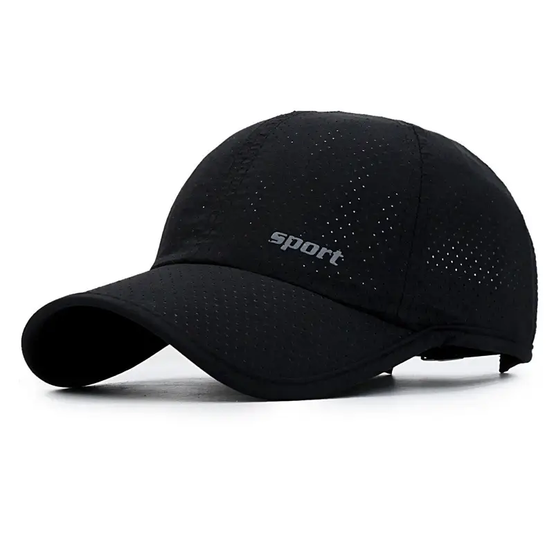 Quick-Drying Baseball Hat Men's Summer Outdoor Sports Sun Protection Breathable Hole Sun Hat Korean Style Casual Sunshade Peaked Cap - Image 16