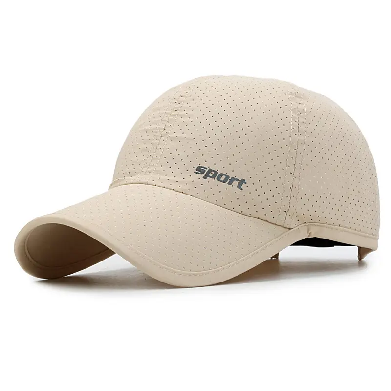 Quick-Drying Baseball Hat Men's Summer Outdoor Sports Sun Protection Breathable Hole Sun Hat Korean Style Casual Sunshade Peaked Cap - Image 17