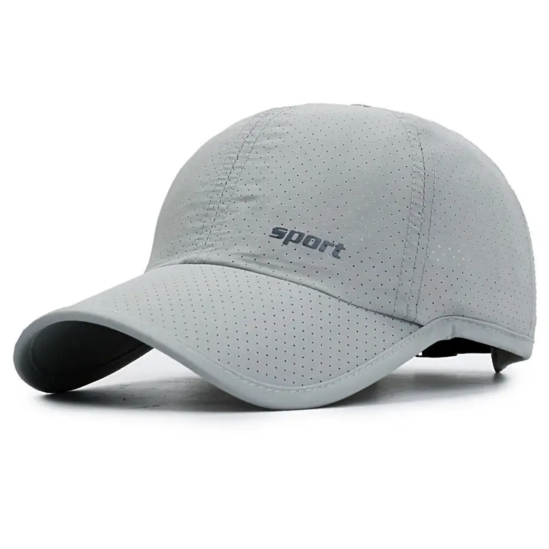 Quick-Drying Baseball Hat Men's Summer Outdoor Sports Sun Protection Breathable Hole Sun Hat Korean Style Casual Sunshade Peaked Cap - Image 18