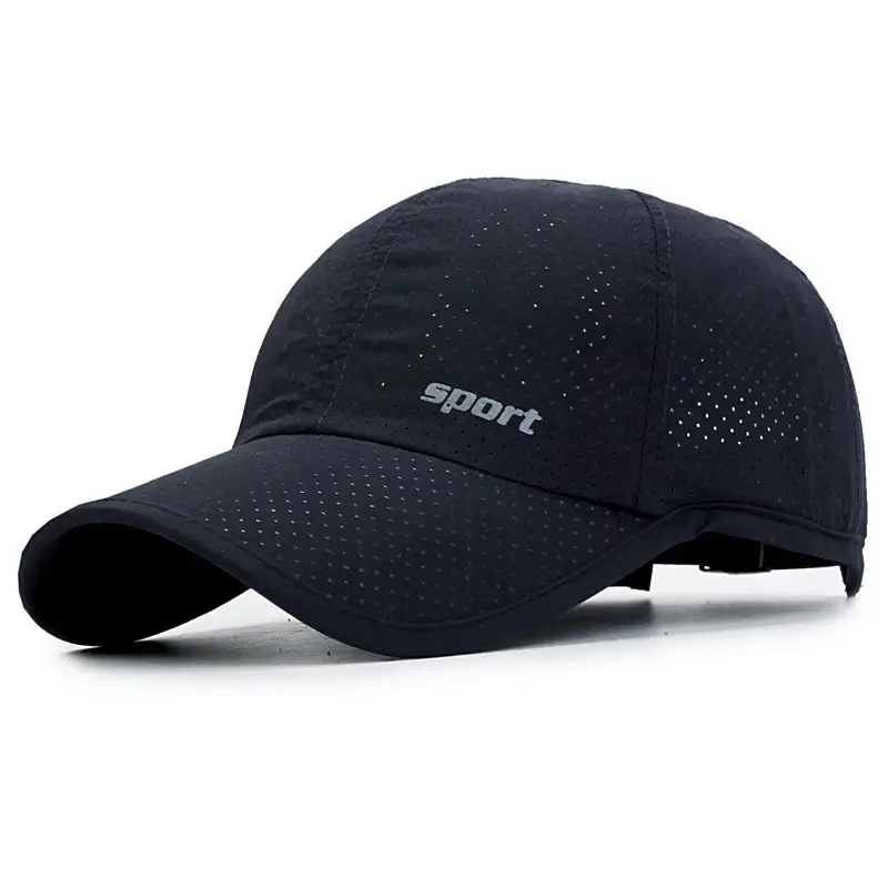 Quick-Drying Baseball Hat Men's Summer Outdoor Sports Sun Protection Breathable Hole Sun Hat Korean Style Casual Sunshade Peaked Cap - Image 20