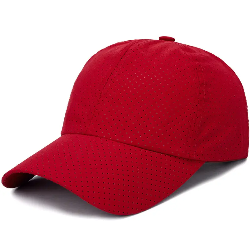 Quick-Drying Baseball Hat Men's Summer Outdoor Sports Sun Protection Breathable Hole Sun Hat Korean Style Casual Sunshade Peaked Cap - Image 24
