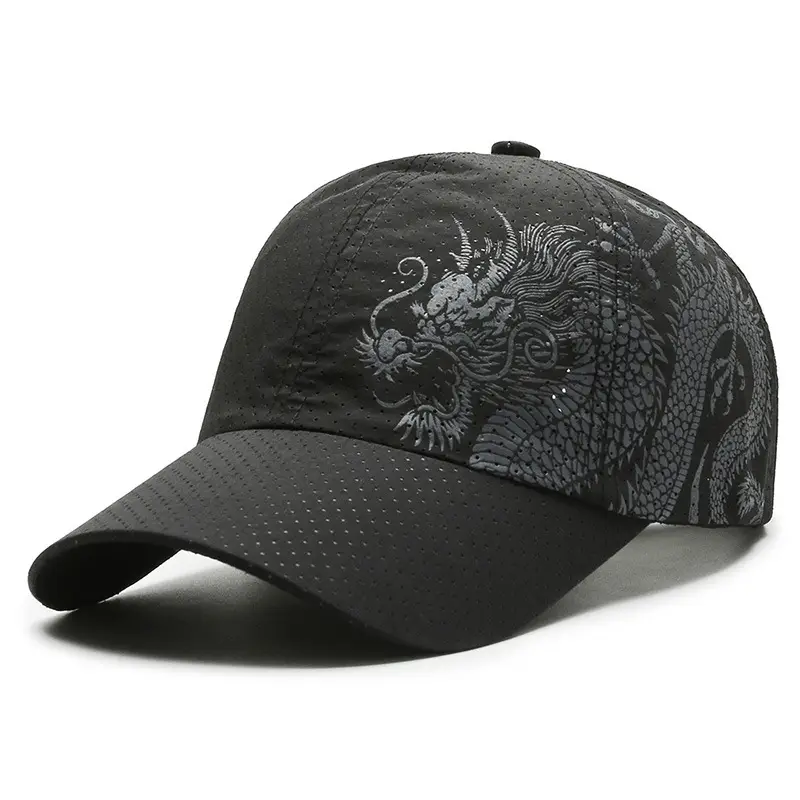 Quick-Drying Baseball Hat Men's Summer Outdoor Sports Sun Protection Breathable Hole Sun Hat Korean Style Casual Sunshade Peaked Cap - Image 25