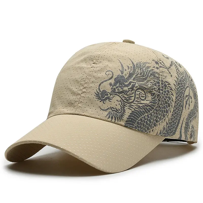 Quick-Drying Baseball Hat Men's Summer Outdoor Sports Sun Protection Breathable Hole Sun Hat Korean Style Casual Sunshade Peaked Cap - Image 29