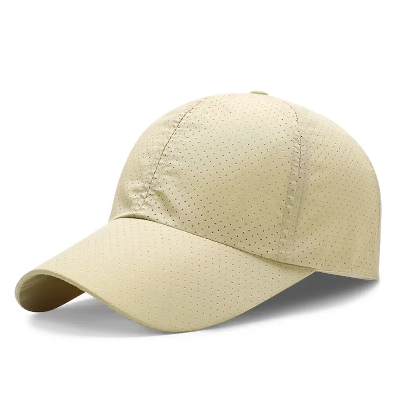 Quick-Drying Baseball Hat Men's Summer Outdoor Sports Sun Protection Breathable Hole Sun Hat Korean Style Casual Sunshade Peaked Cap - Image 3