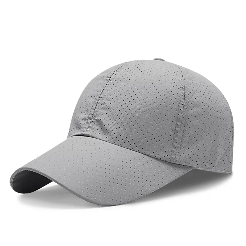 Quick-Drying Baseball Hat Men's Summer Outdoor Sports Sun Protection Breathable Hole Sun Hat Korean Style Casual Sunshade Peaked Cap - Image 5
