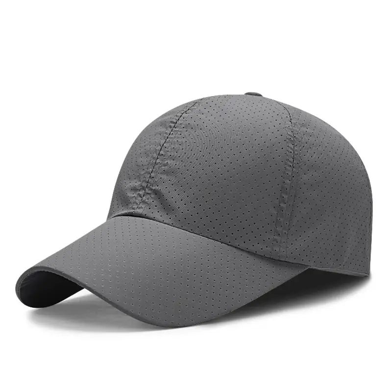 Quick-Drying Baseball Hat Men's Summer Outdoor Sports Sun Protection Breathable Hole Sun Hat Korean Style Casual Sunshade Peaked Cap - Image 6