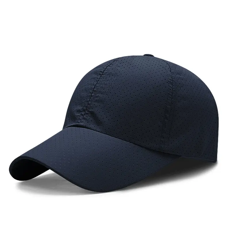 Quick-Drying Baseball Hat Men's Summer Outdoor Sports Sun Protection Breathable Hole Sun Hat Korean Style Casual Sunshade Peaked Cap - Image 7