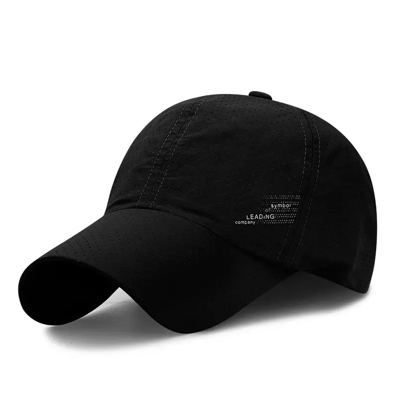 Quick-Drying Baseball Hat Men's Summer Outdoor Sports Sun Protection Breathable Hole Sun Hat Korean Style Casual Sunshade Peaked Cap - Image 9