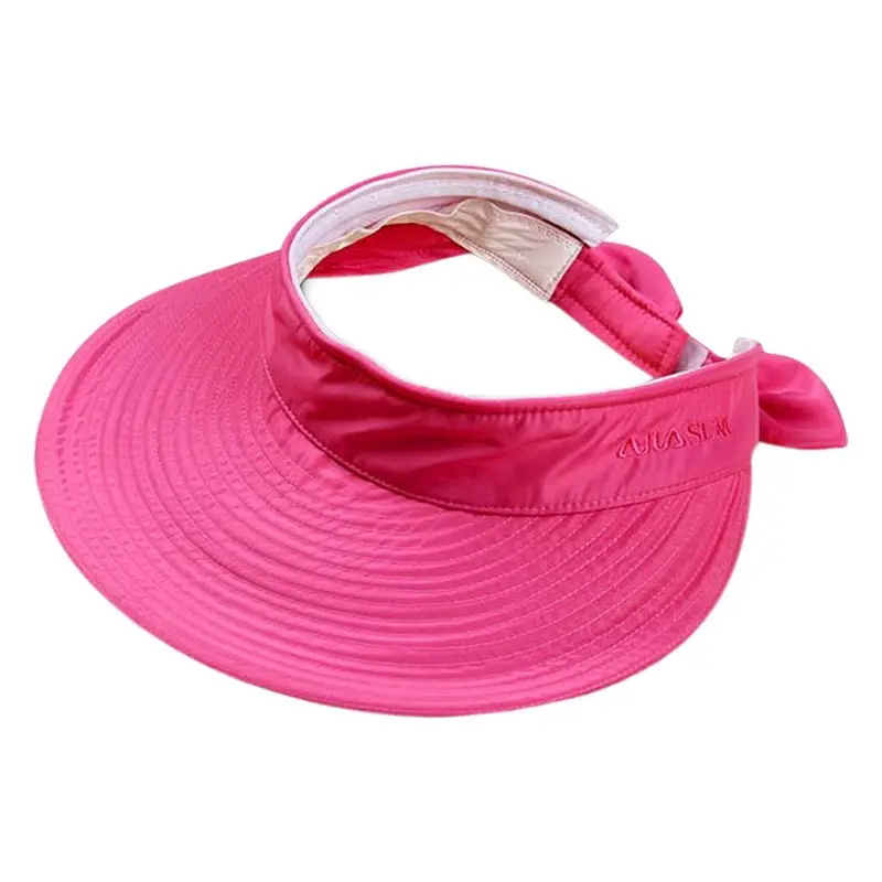 Purple Wide Brim Sun Hat for Women