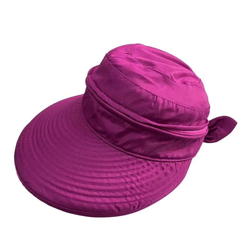 Purple Wide Brim Sun Hat for Women - Image 13