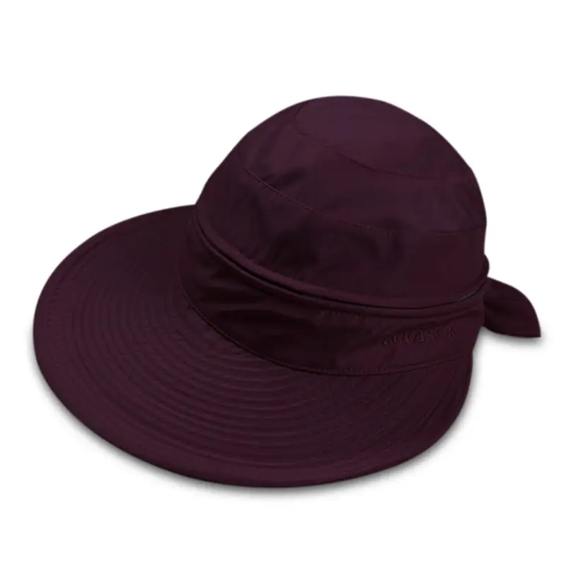 Purple Wide Brim Sun Hat for Women - Image 4