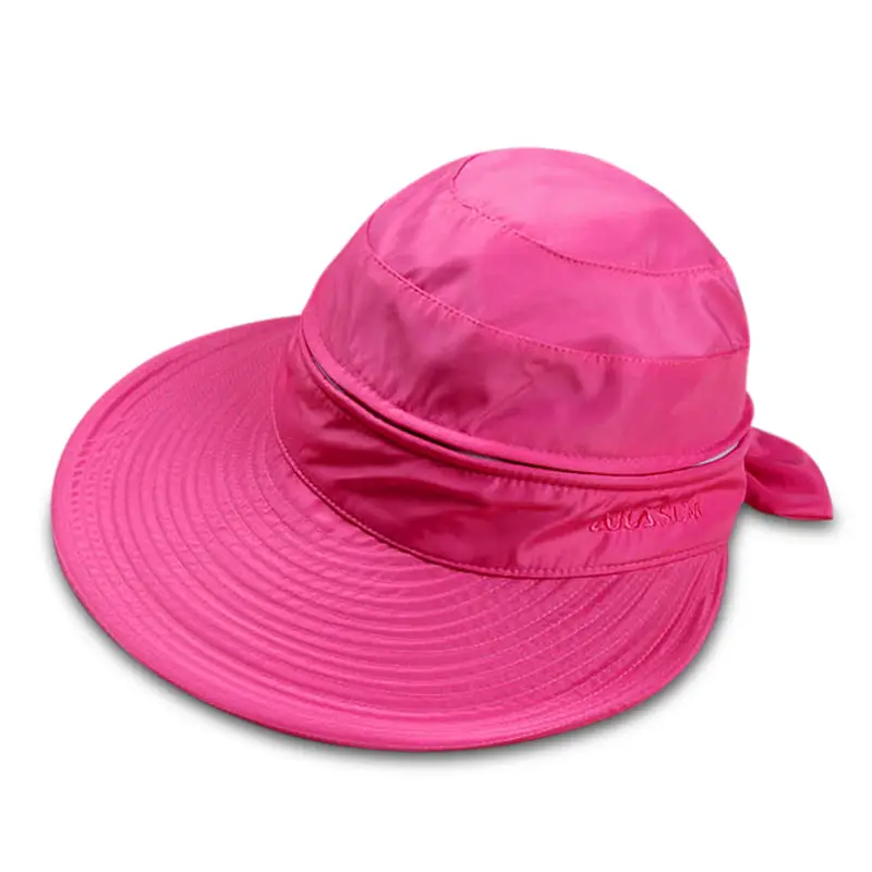 Purple Wide Brim Sun Hat for Women - Image 5