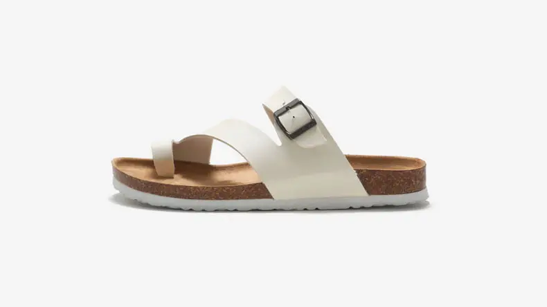 Couple Cork Slippers Men's Summer Flip-Flops Beach Sandals Korean Style Trendy Sandals Casual Flip-Flops — feature 15