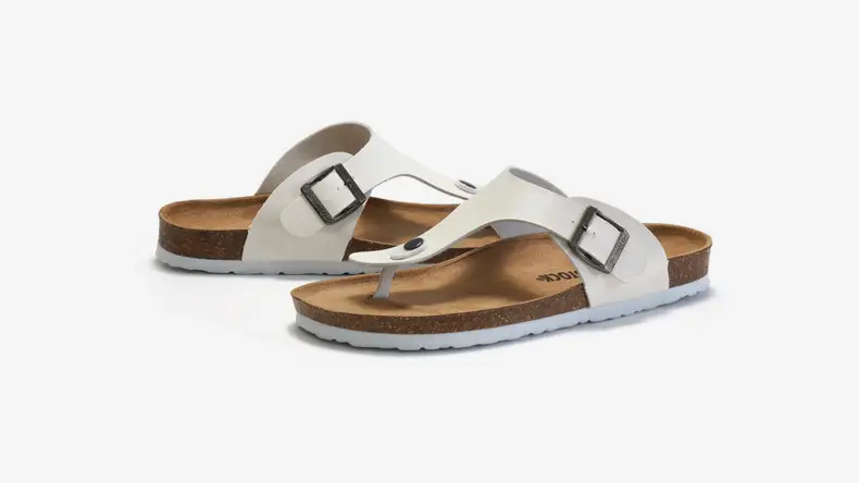 Men Cork Slippers Black Casual Summer Sandals — feature 15