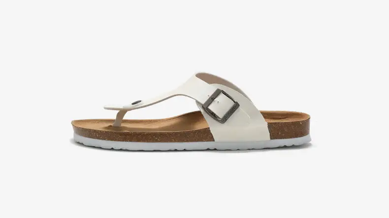 Men Cork Slippers Black Casual Summer Sandals — feature 18
