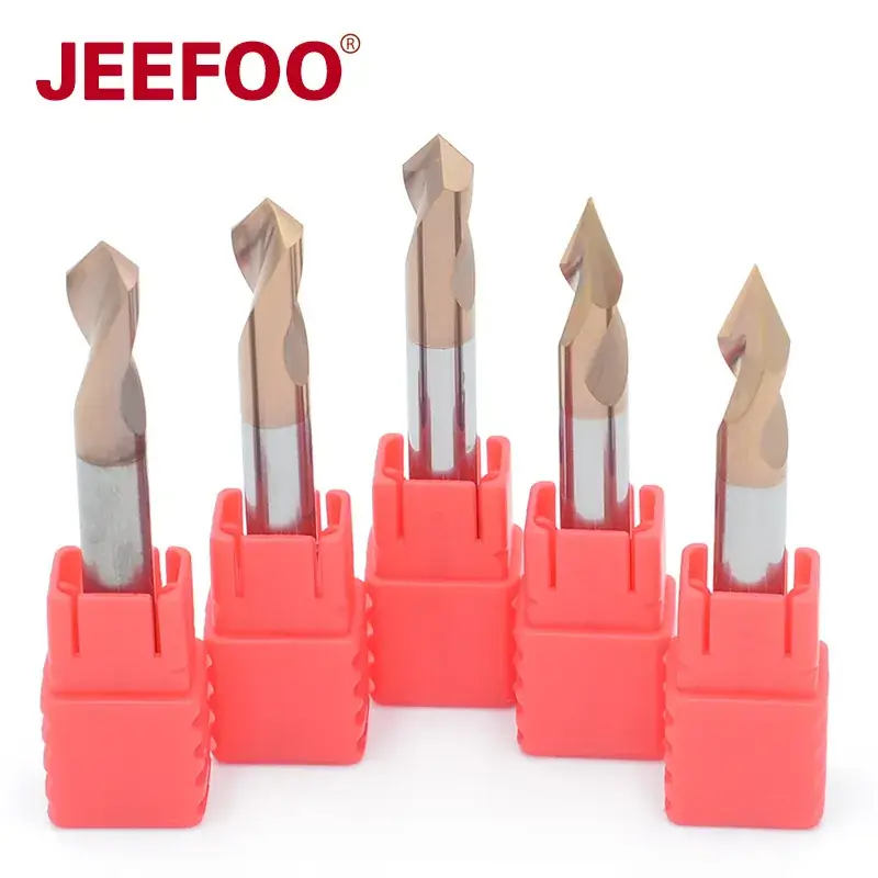 Jiefeng Coated Steel Centering Drill Set