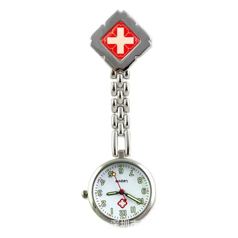 Luminous Nurse Watch Clip Pocket Watch