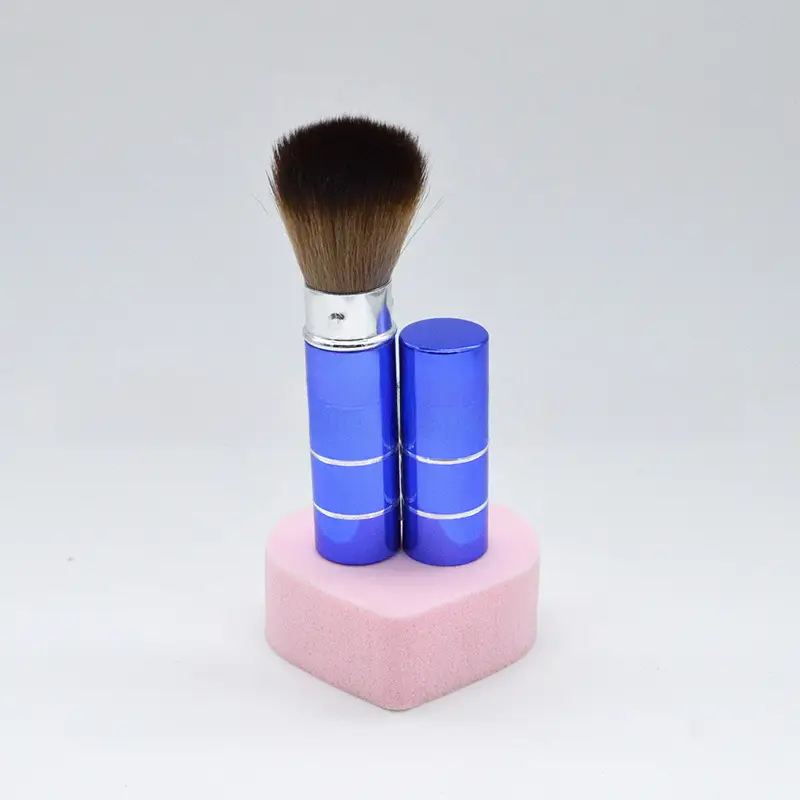 Gold Telescopic Makeup Brush Set for Blush & Rouge - Image 6
