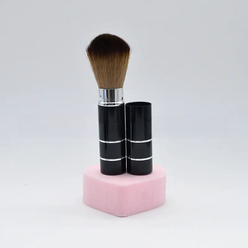 Gold Telescopic Makeup Brush Set for Blush & Rouge - Image 7