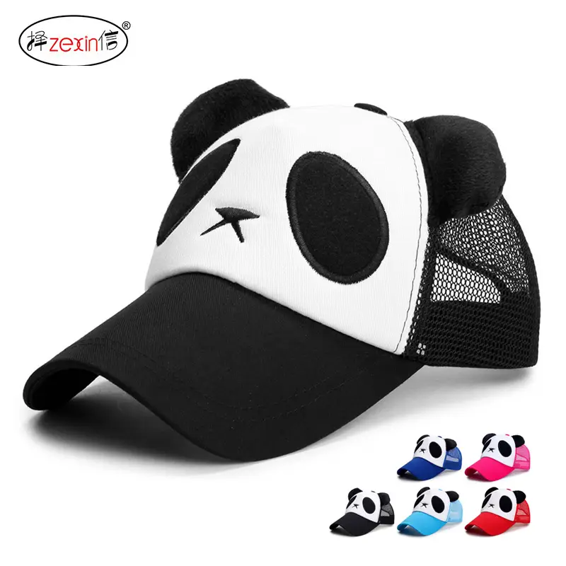Cute Panda Baseball Cap Women Summer Sun Hat - Image 12