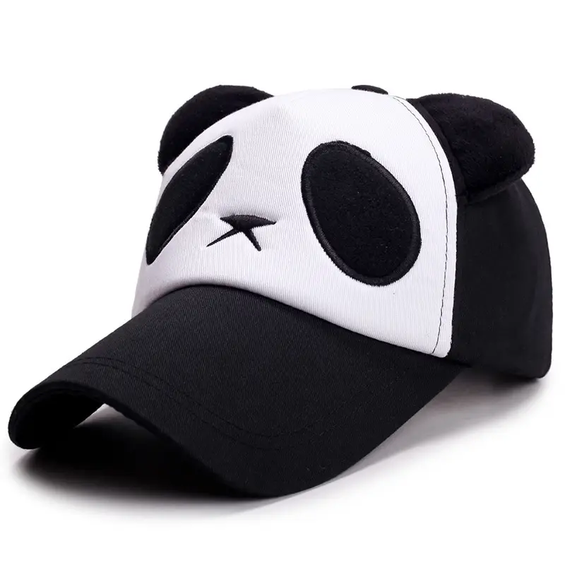 Cute Panda Baseball Cap Women Summer Sun Hat - Image 7