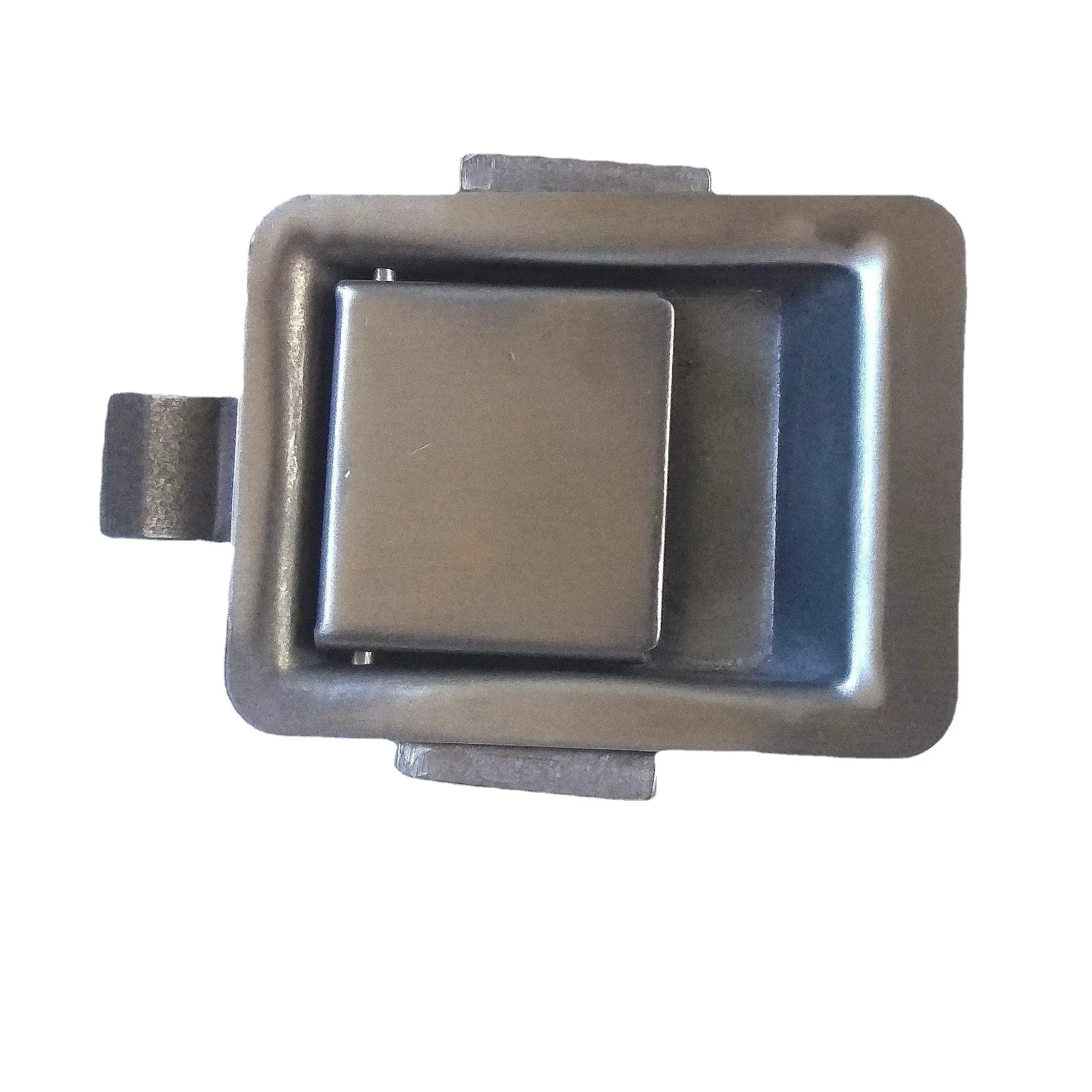 Flat Stainless Steel Handle Lock Small Square Lock Pull-Type Flat Lock with Stainless Steel Panel - Image 8
