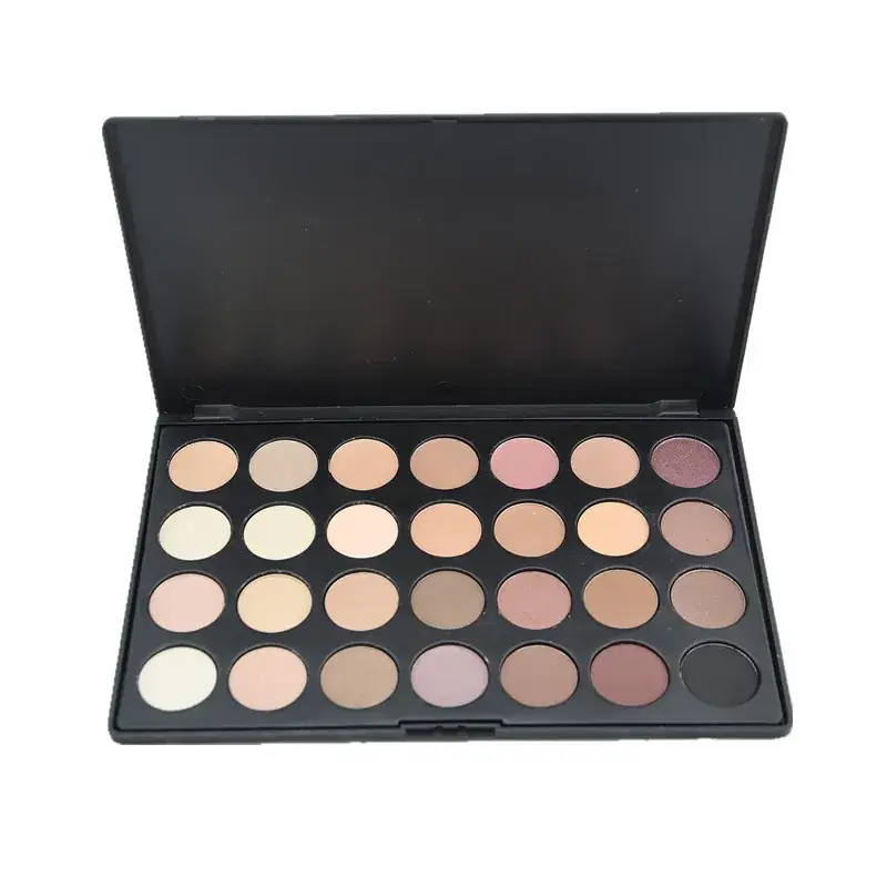 28 Color Eye Shadow Plate Matte Smoky Makeup